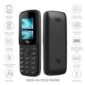 itel Ace 3 | 1.8" Display| 1000 mAh|Kingtalker|BT Support|2000 Contacts|Fluorescent Keypad | 7 Days Battery Backup